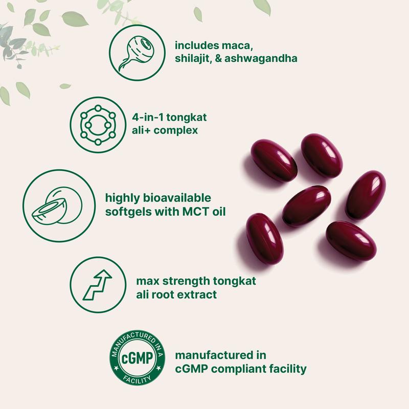 Virole™ Tongkat Ali+ Capsules