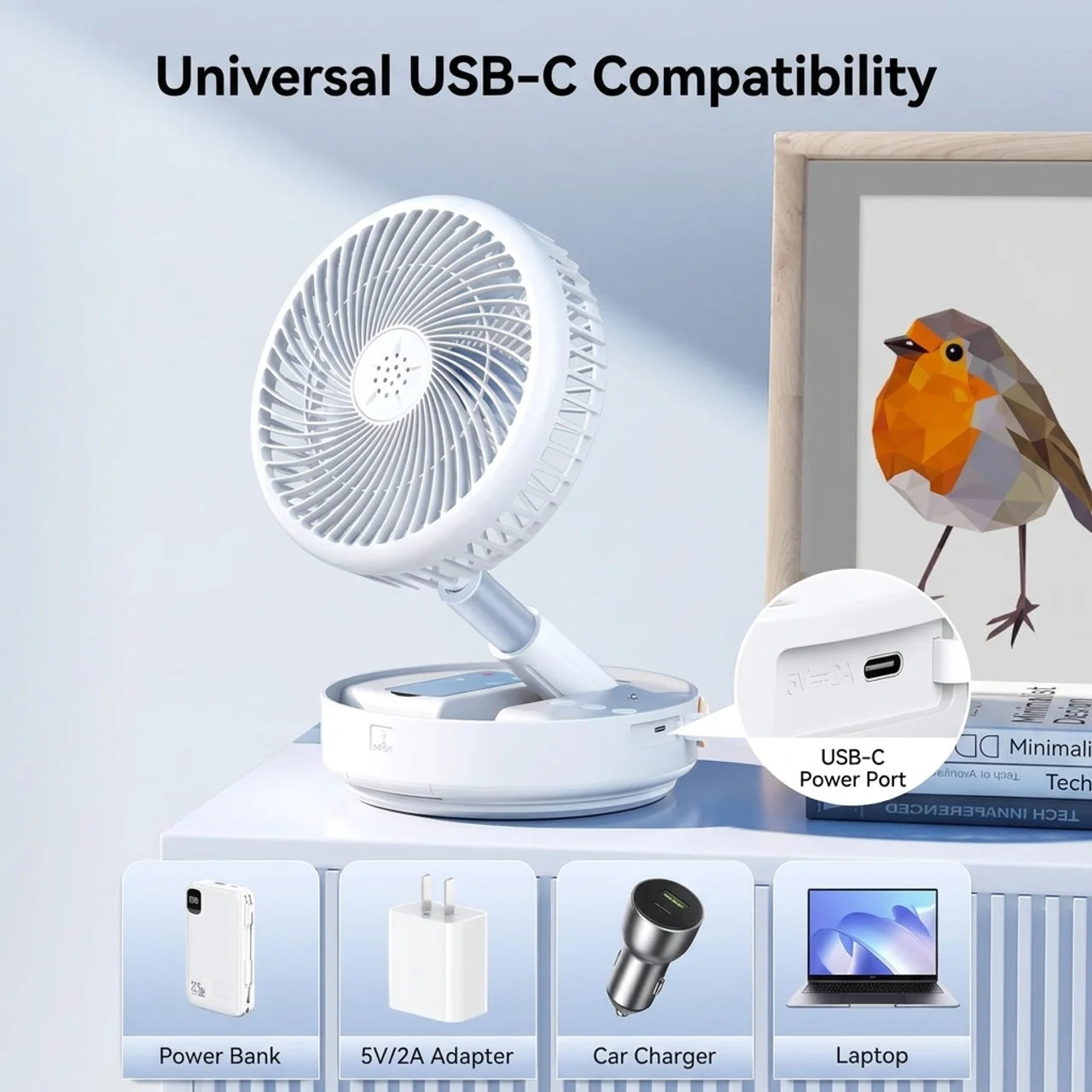Virole™ Travel Fan