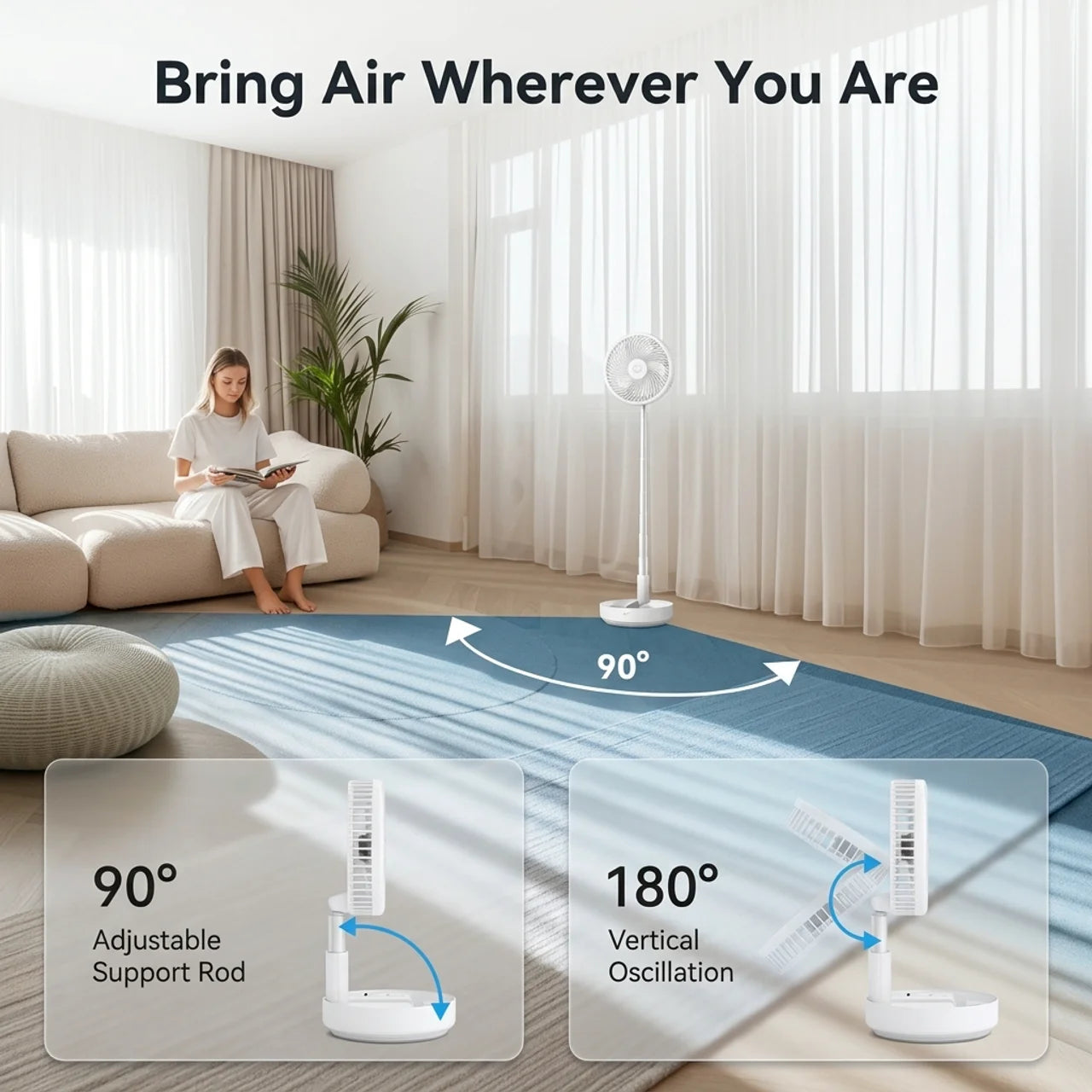 Virole™ Travel Fan